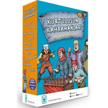 Kurtuluşun Kahramanları 3 Set (10 Kitap) - İsmail Bilgin