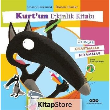 Kurt'un Etkinlik Kitabı - Orianne Lallemand