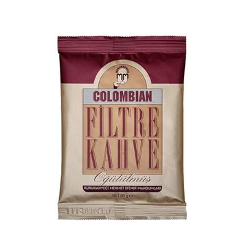 Kuru Kahveci Mehmet Efendi Colombian 80 g Filtre Kahve (12 adet)