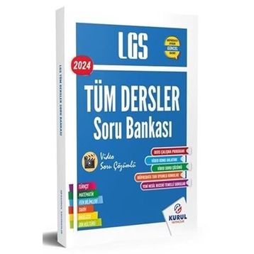 Kurul Yayıncılık 2024 LGS Tüm Dersler Tek Kitap Soru Bankası