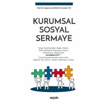 Kurumsal Sosyal Sermaye - Coşkun Can Aktan