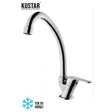 Kustar Mermerden Tekli Evye Bataryası
