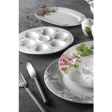 Kütahya Porselen 10398 Leonberg 22 Parça Desen Brunch Set