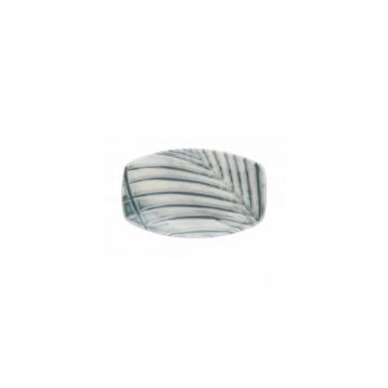 Kütahya Porselen 891009 Bohem 25 cm Kayık Tabak