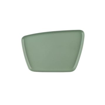 Kütahya Porselen Arp Yeşil 21x13,5 cm Düz Tabak