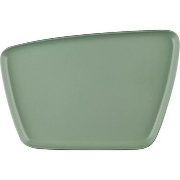 Kütahya Porselen Arp Yeşil 21x13,5 cm Düz Tabak