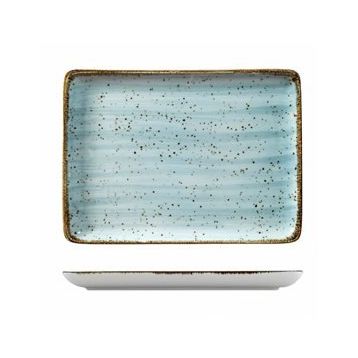 Kütahya Porselen Atlantis Bayı Boya 35x26 cm Düz Tabak
