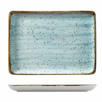 Kütahya Porselen Atlantis Bayı Boya 35x26 cm Düz Tabak