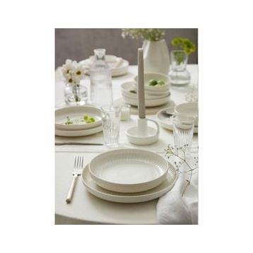 Kütahya Porselen Bone Crest 24 Parça Yemek Takımı