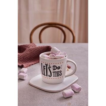 Kütahya Porselen Bone Juliet 350 CC Mug Bardak