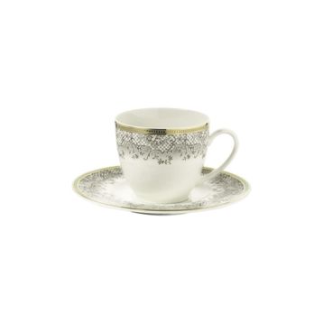 Kütahya Porselen Bone Kalipso 930621 Çay Fincan Takımı