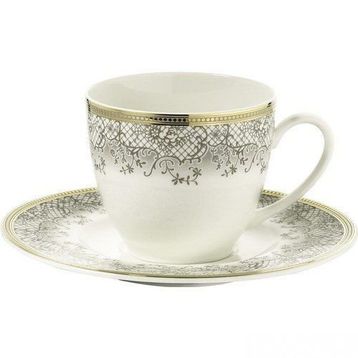 Kütahya Porselen Bone Kalipso 930621 Çay Fincan Takımı