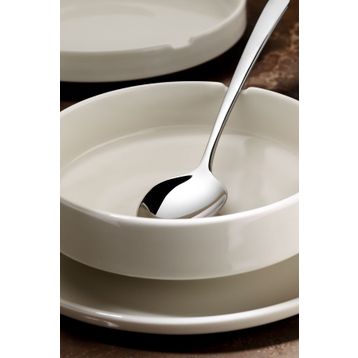 Kütahya Porselen Chef Taste Of 16 cm Krem Düz Tabak