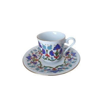 Kütahya Porselen Desen 2 Kişilik Kahve Fincan Takımı