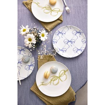 Kütahya Porselen Dolce 4 Parça 21 cm Pasta Tabağı