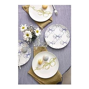 Kütahya Porselen Dolce 4 Parça 21 cm Pasta Tabağı