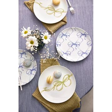 Kütahya Porselen Dolce 4 Parça 21 cm Pasta Tabağı