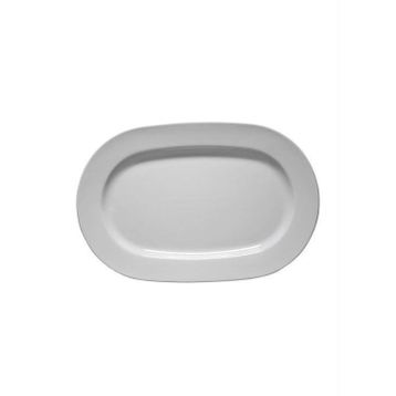 Kütahya Porselen Frig Otel Dekorsuz 22 cm 6 Adet Kayık Tabak