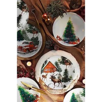 Kütahya Porselen Happiness 6 Parça Pasta Takımı