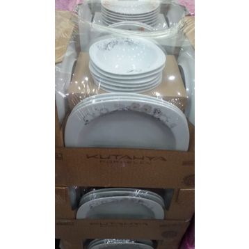 Kütahya Porselen Mitterteich Porselen Menuet Krem 24 Parça Yemek Takımı