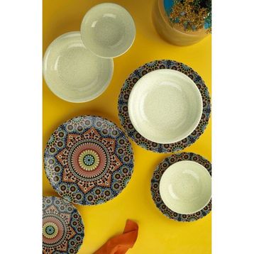 Kütahya Porselen Nanoceram 24 Parça Yemek Set
