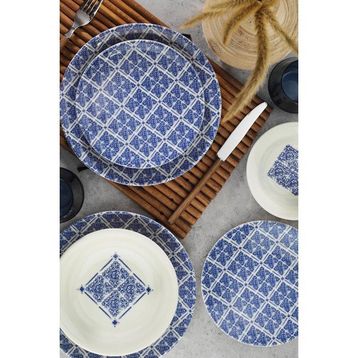Kütahya Porselen Nanoceram 24 Parça Yemek Set