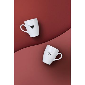 Kütahya Porselen Pretty 2 Parça Mug Bardak