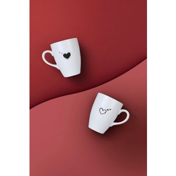 Kütahya Porselen Pretty 2 Parça Mug Bardak