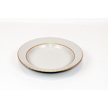Kütahya Porselen Sedef Yaldızlı 19 cm 6'lı Yemek Tabağı