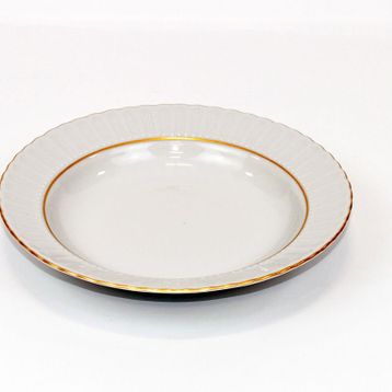 Kütahya Porselen Sedef Yaldızlı 19 cm 6'lı Yemek Tabağı