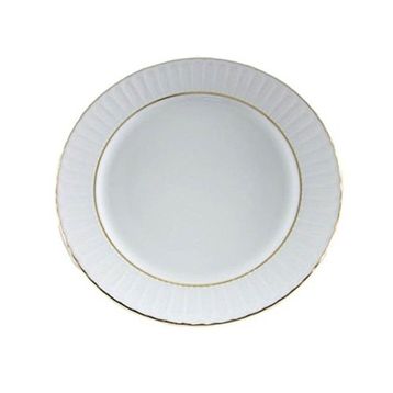 Kütahya Porselen Sedef Yaldızlı 25 cm 6'lı Servis Tabağı