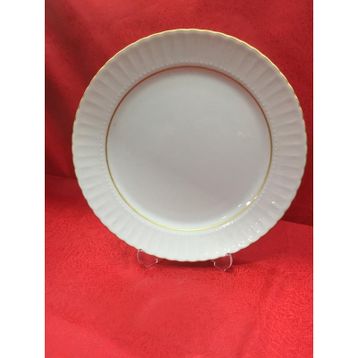 Kütahya Porselen Sedef Yaldızlı 25 cm 6'lı Servis Tabağı
