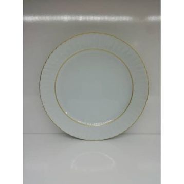Kütahya Porselen Sedef Yaldızlı 25 cm 6'lı Servis Tabağı