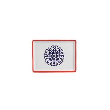 Kütahya Porselen Selçuklu 27x20 cm Düz Tabak