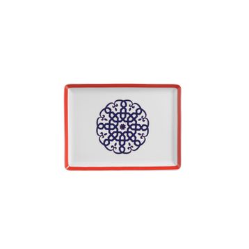 Kütahya Porselen Selçuklu 27x20 cm Düz Tabak