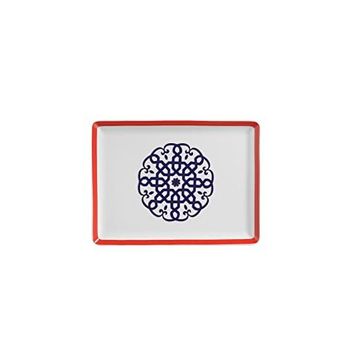Kütahya Porselen Selçuklu 27x20 cm Düz Tabak