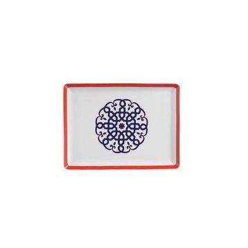 Kütahya Porselen Selçuklu 27x20 cm Düz Tabak