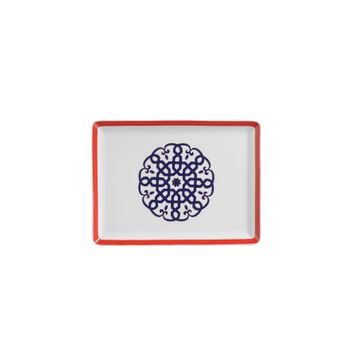 Kütahya Porselen Selçuklu 27x20 cm Düz Tabak