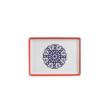 Kütahya Porselen Selçuklu 27x20 cm Düz Tabak