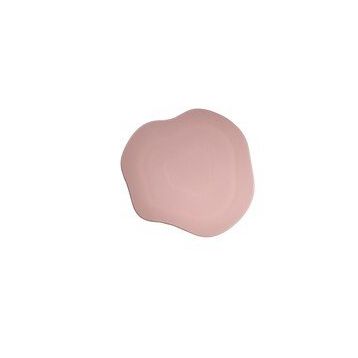 Kütahya Porselen Skallop 34.5 cm Açık Pembe Peynir Tabağı