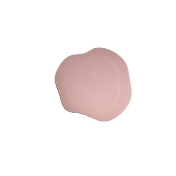 Kütahya Porselen Skallop 34.5 cm Açık Pembe Peynir Tabağı