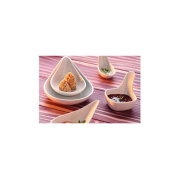 Kütahya Porselen Sunumluk 17 cm Kaşık Sosluk