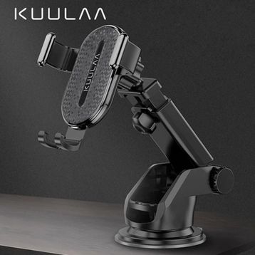 Kuulaa Gravity Suction Cup Teleskopik Cep Telefonu Araç Tutucu