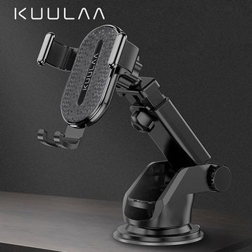Kuulaa Gravity Suction Cup Teleskopik Cep Telefonu Araç Tutucu