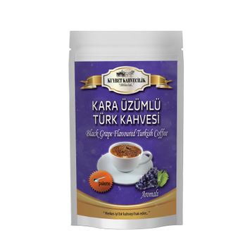 Kuybet Kahvecilik 200 gr Kara Üzümlü Türk Kahvesi