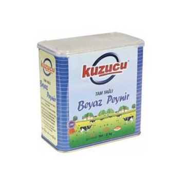 Kuzucu 1 kg Tam Yağlı Teneke Beyaz Peynir