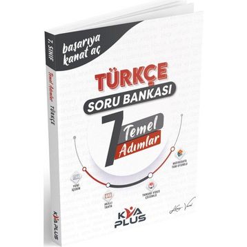 KVA Yayınları 7. Sınıf Türkçe Temel Adımlar Soru Bankası