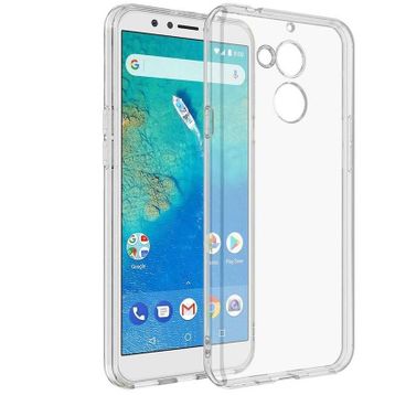 Kvy General Mobile GM 8 Kamera Korumalı Süper Silikon Şeffaf Kılıf