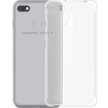 Kvy General Mobile GM 9 Pro Kamera Korumalı Süper Silikon Şeffaf Kılıf