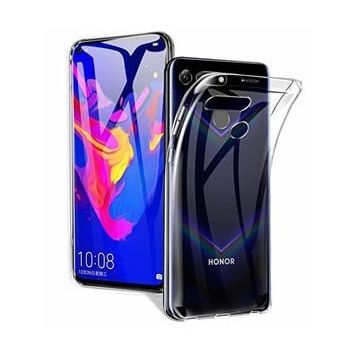 Kvy Huawei Honor 20 View Kamera Korumalı Süper Silikon Şeffaf Kılıf